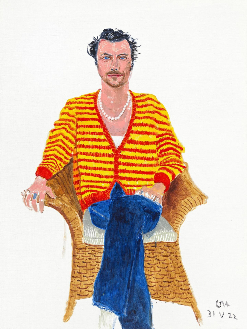 Harry Styles David Hockney