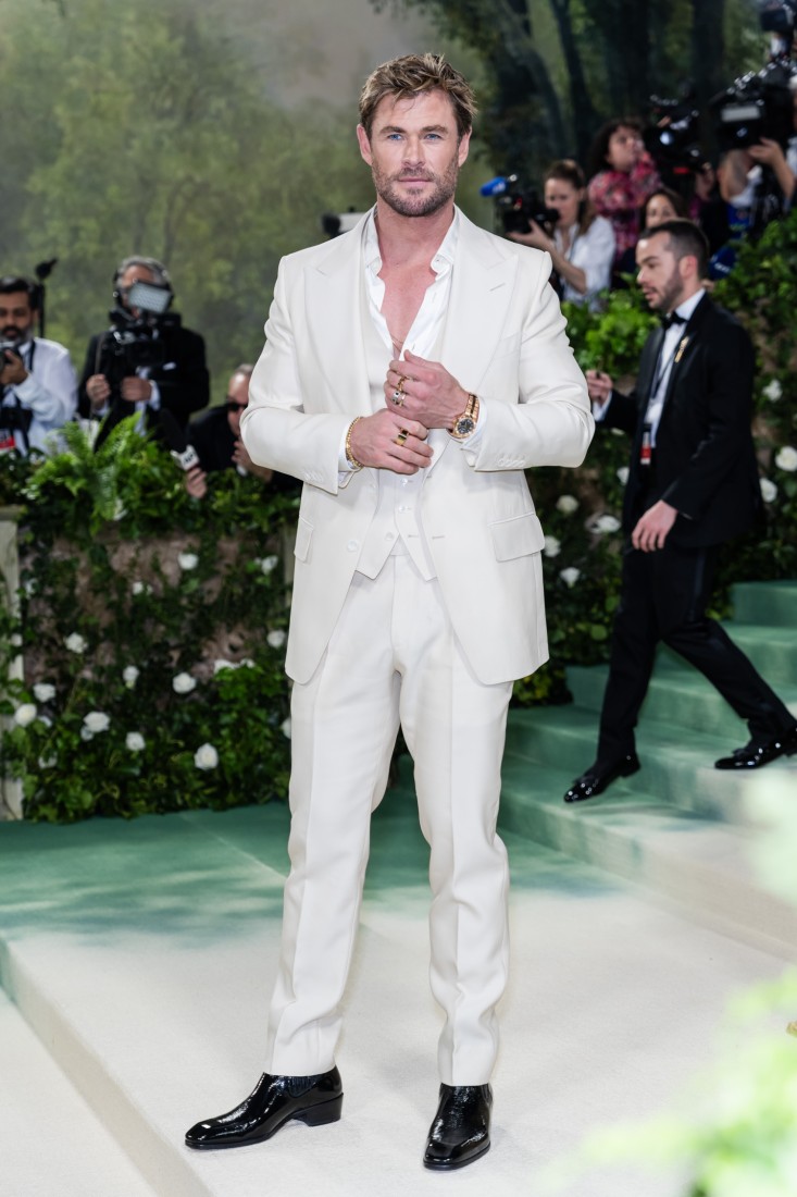 Bir Kalp Hırsızı İmajıyla Chris Hemsworth Met Gala 2024 Stili