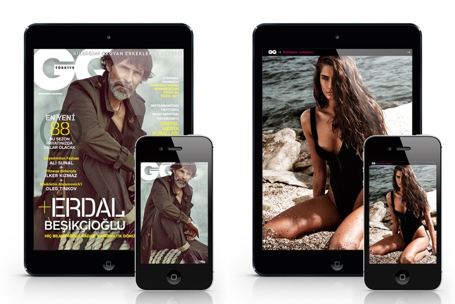 GQ Türkiye iPad/iPhone Eylül sayısı yayında