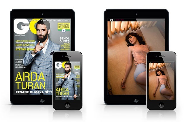 GQ Türkiye iPad/iPhone Haziran sayısı yayında