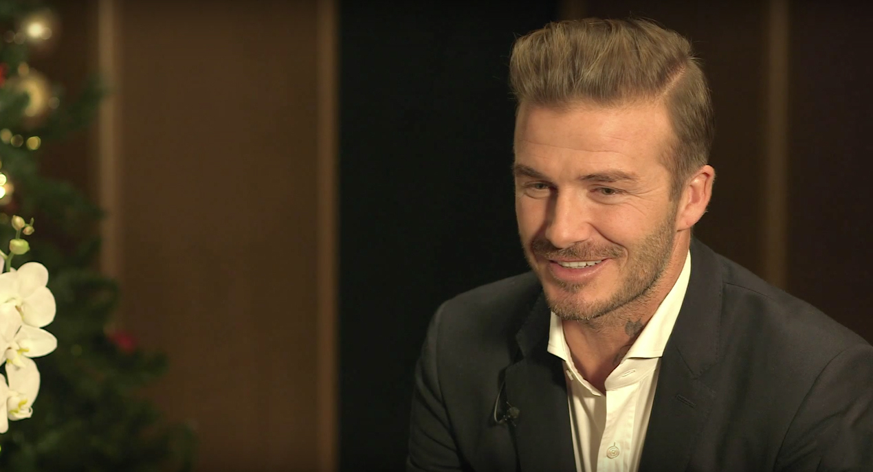 Beckham Antarktika'da Top Koşturuyor