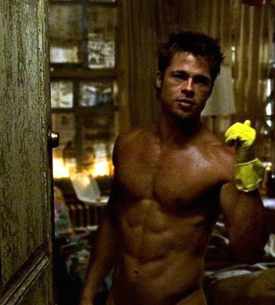Brad Pitt'in “Fight Club” Six-Pack Vücudu