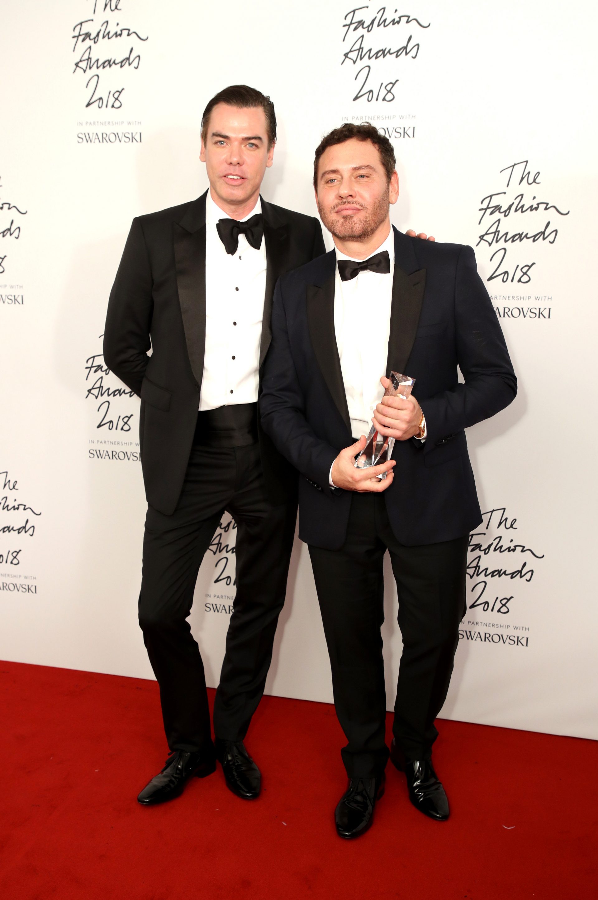 The Fashion Awards 2018'de Ödül Alan Erkekler