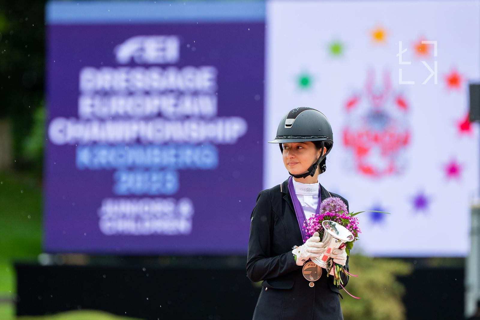 Yıldız ve Genç At Terbiyesi Avrupa Şampiyonası Sona Erdi – Lal Mira Gürgen Avrupa 3.sü oldu!